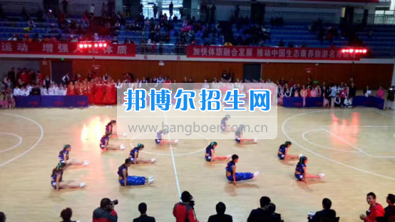 川北幼兒師范高等專科學校榮獲2017西部地區(qū)體育舞蹈大賽金獎