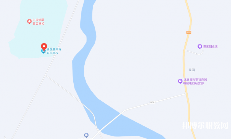 錦屏縣中等職業(yè)學(xué)校地址，乘車路線