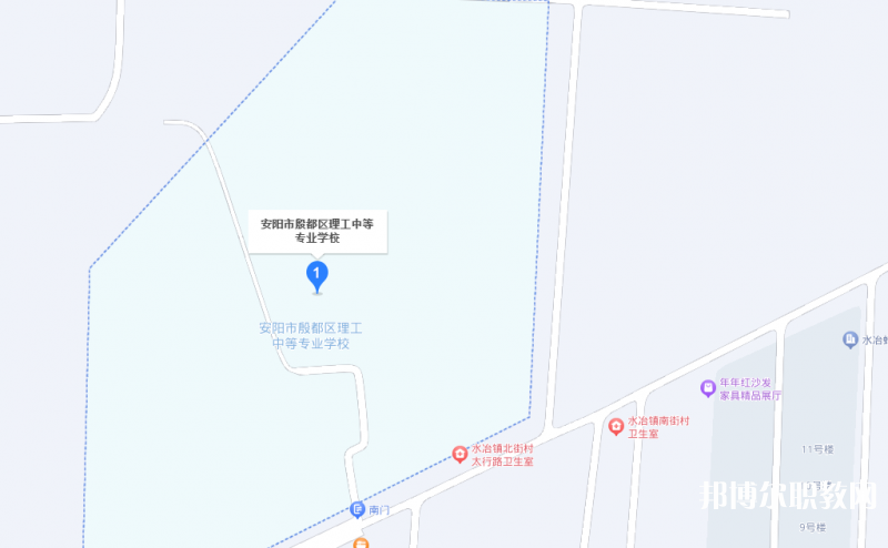 安陽(yáng)市殷都區(qū)理工中等專(zhuān)業(yè)學(xué)校地址，乘車(chē)路線(xiàn)