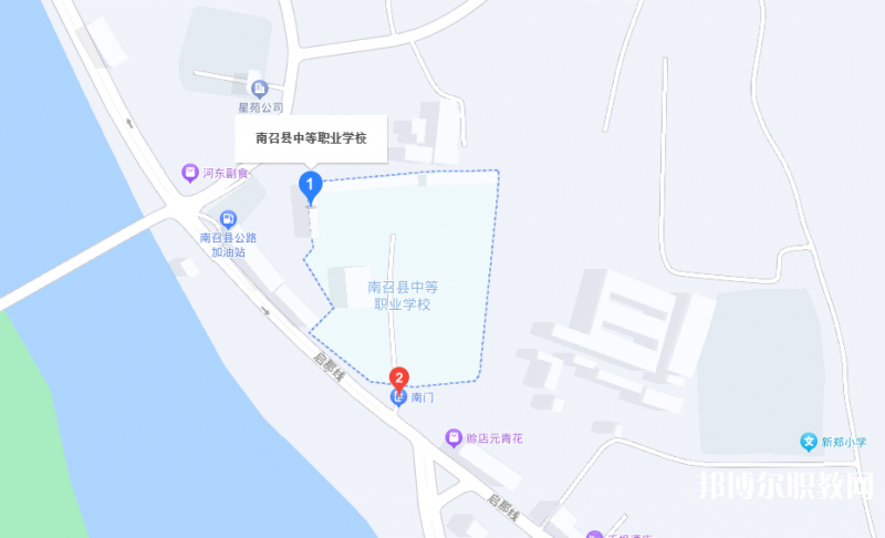 南召縣培英中等職業(yè)學(xué)校地址，乘車路線