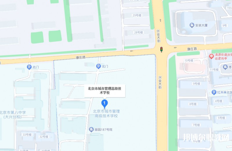 北京市城市管理高級(jí)技術(shù)學(xué)校地址，乘車路線