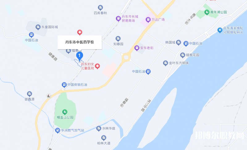 丹東市中醫(yī)藥學(xué)校地址，乘車路線
