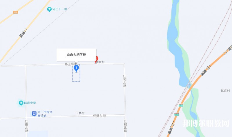 懷仁市大地學(xué)校職業(yè)高中部地址，乘車(chē)路線(xiàn)