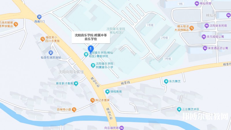 沈陽(yáng)音樂學(xué)院附屬中等音樂學(xué)校地址，乘車路線